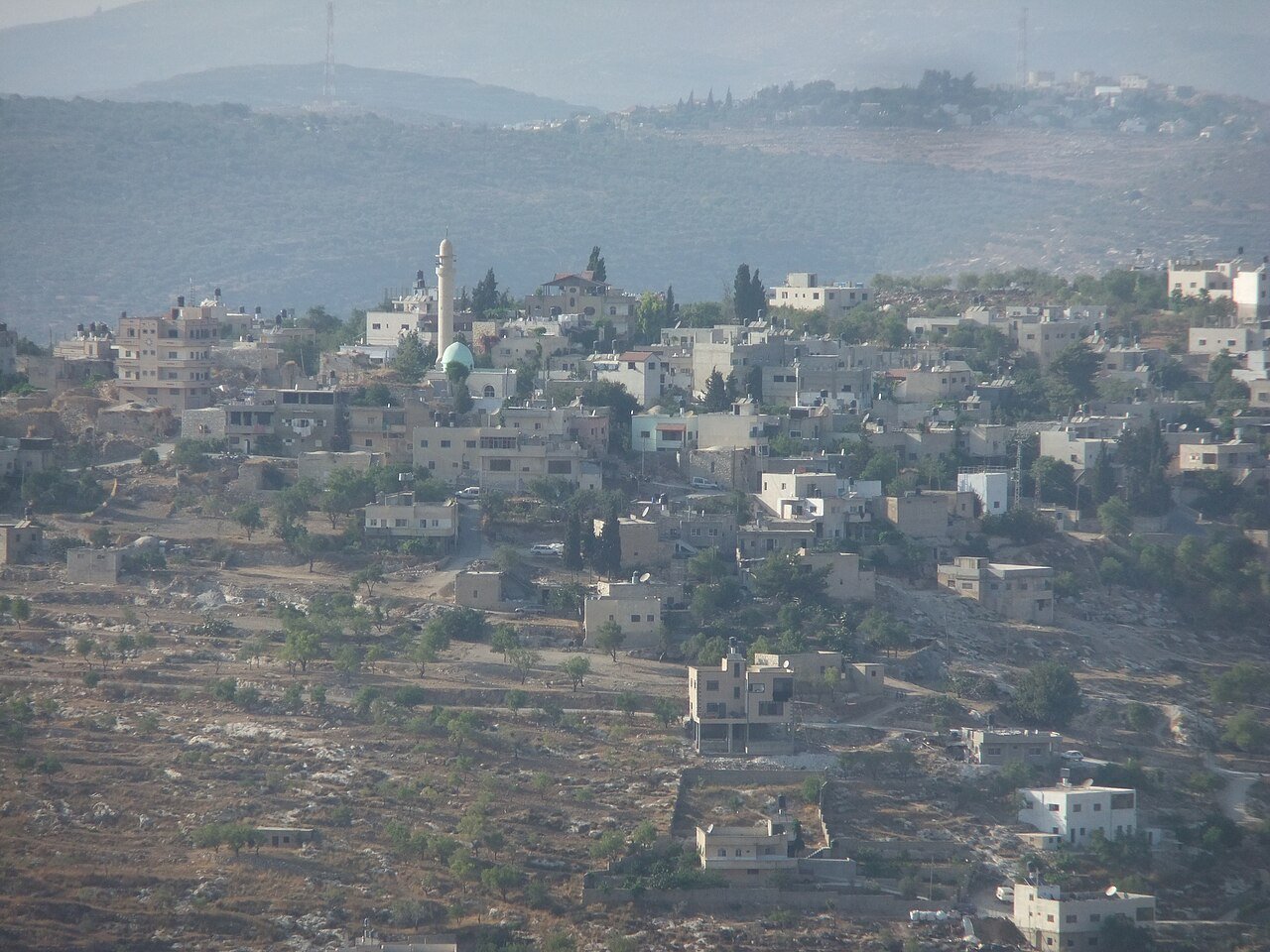 Khan as-Sawiya (Khirbet Berkit), tower, in Edge of As-Sawiya village, ~15–18 km south of Nablus, West Bank
